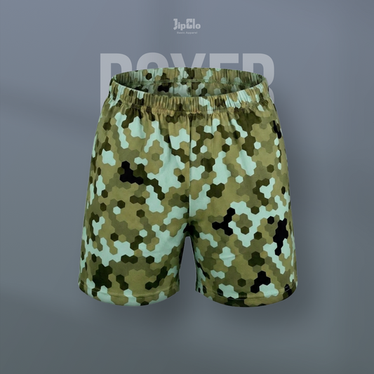 JIPCLO CELANA BOXER - CAMMO GREEN