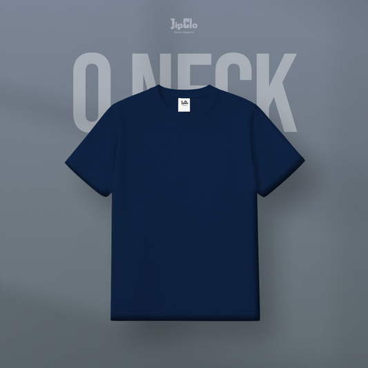 Kaos Polos O-Neck Cotton 30s Biru ITB - Jipclo