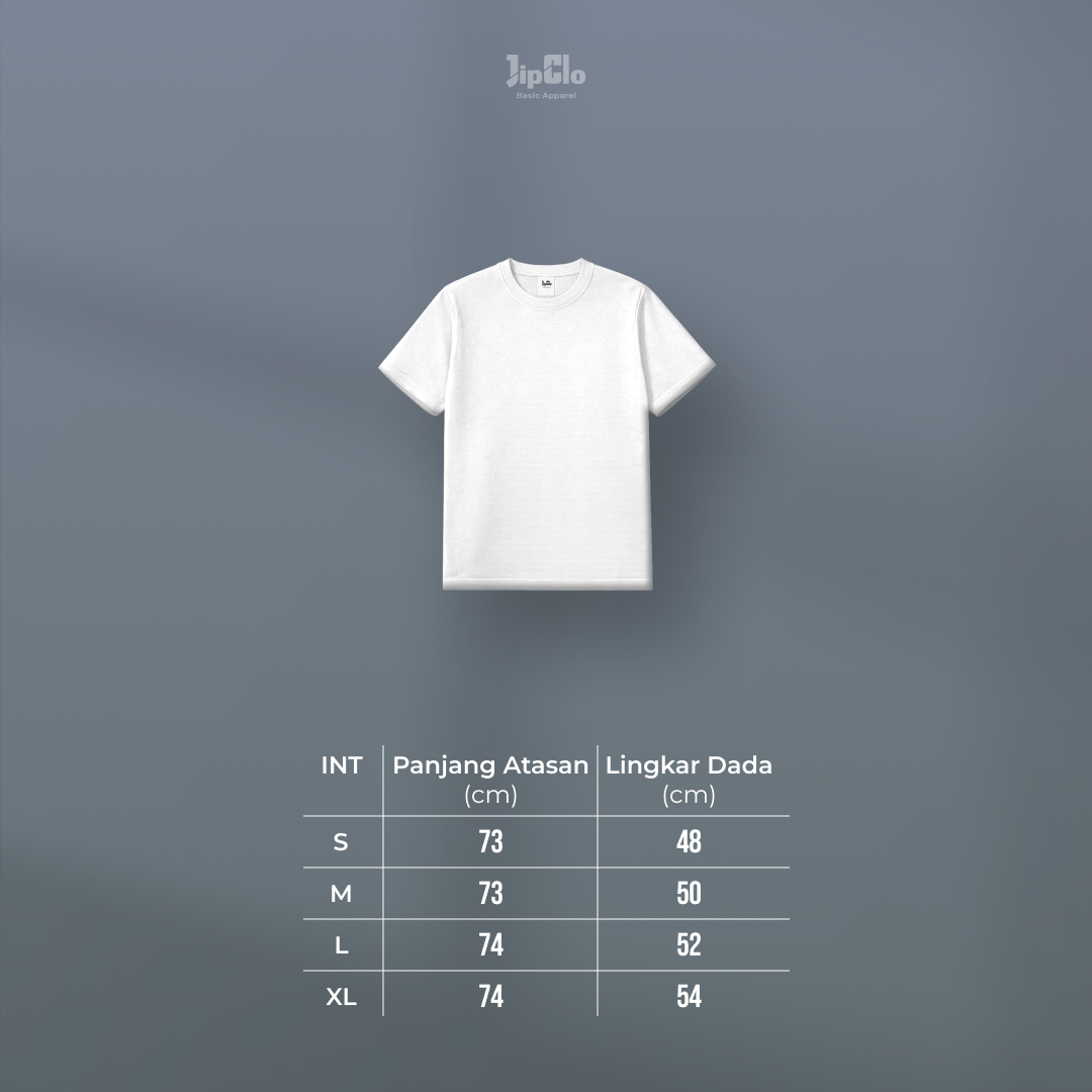 Kaos Polos O-Neck Cotton 30s Walnut - Jipclo
