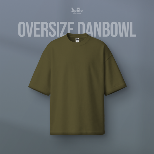 Kaos Polos Oversized Two Face Double Knit 30s Ermine - Jipclo