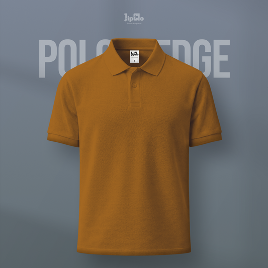 JIPCLO POLO SHIRT CASUAL - CARAMEL