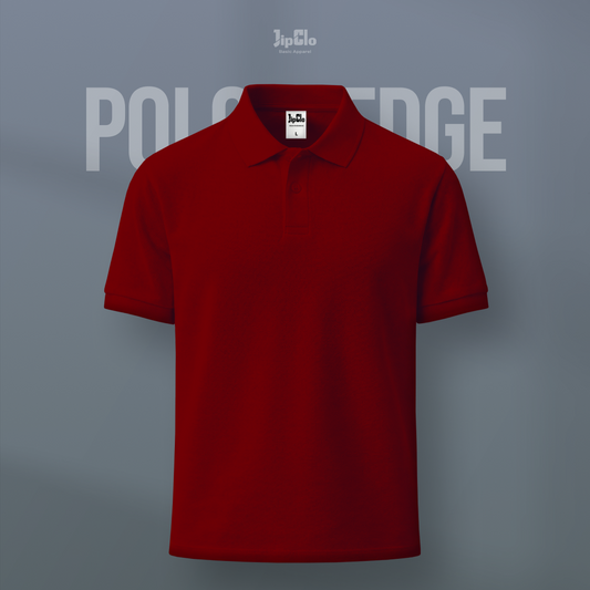 Polos Shirt Casual Merah - Jipclo