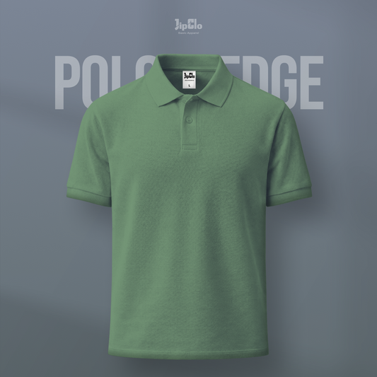 JIPCLO POLO SHIRT CASUAL - SAGE