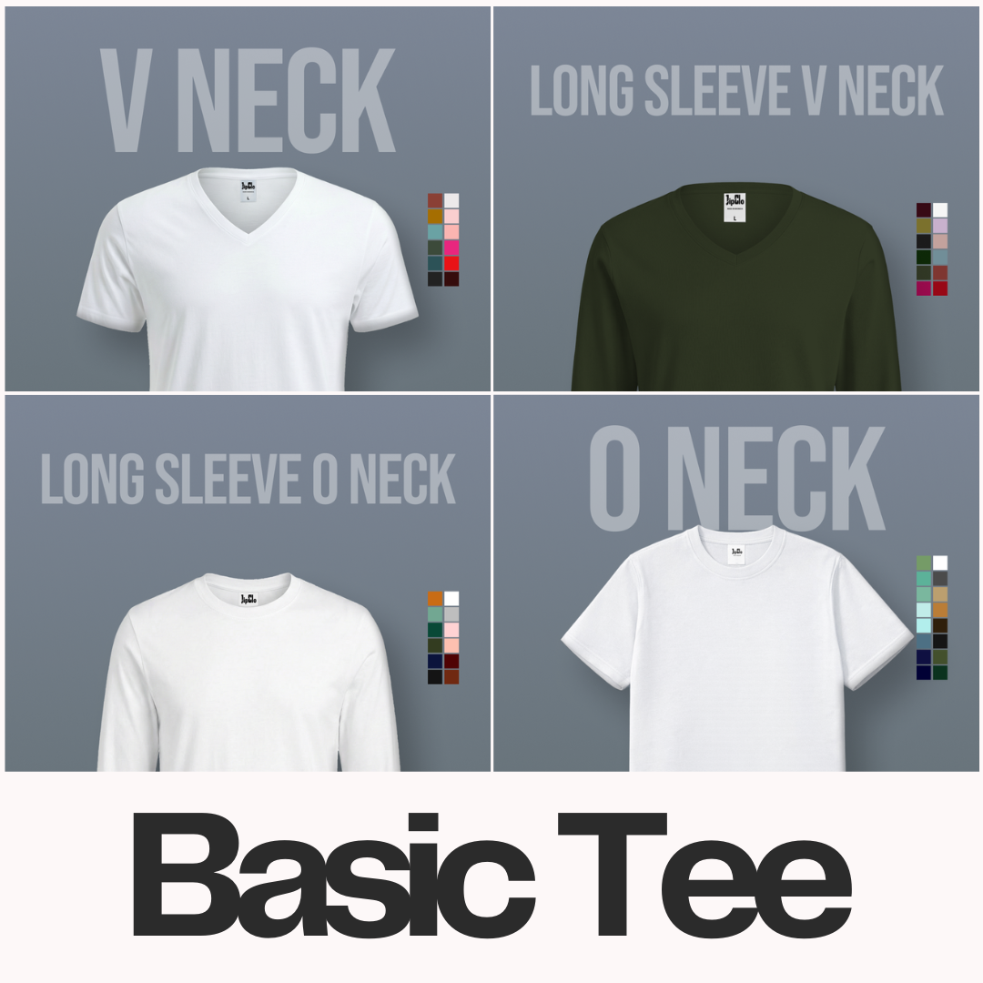JIPCLO BASIC TEES SERIES