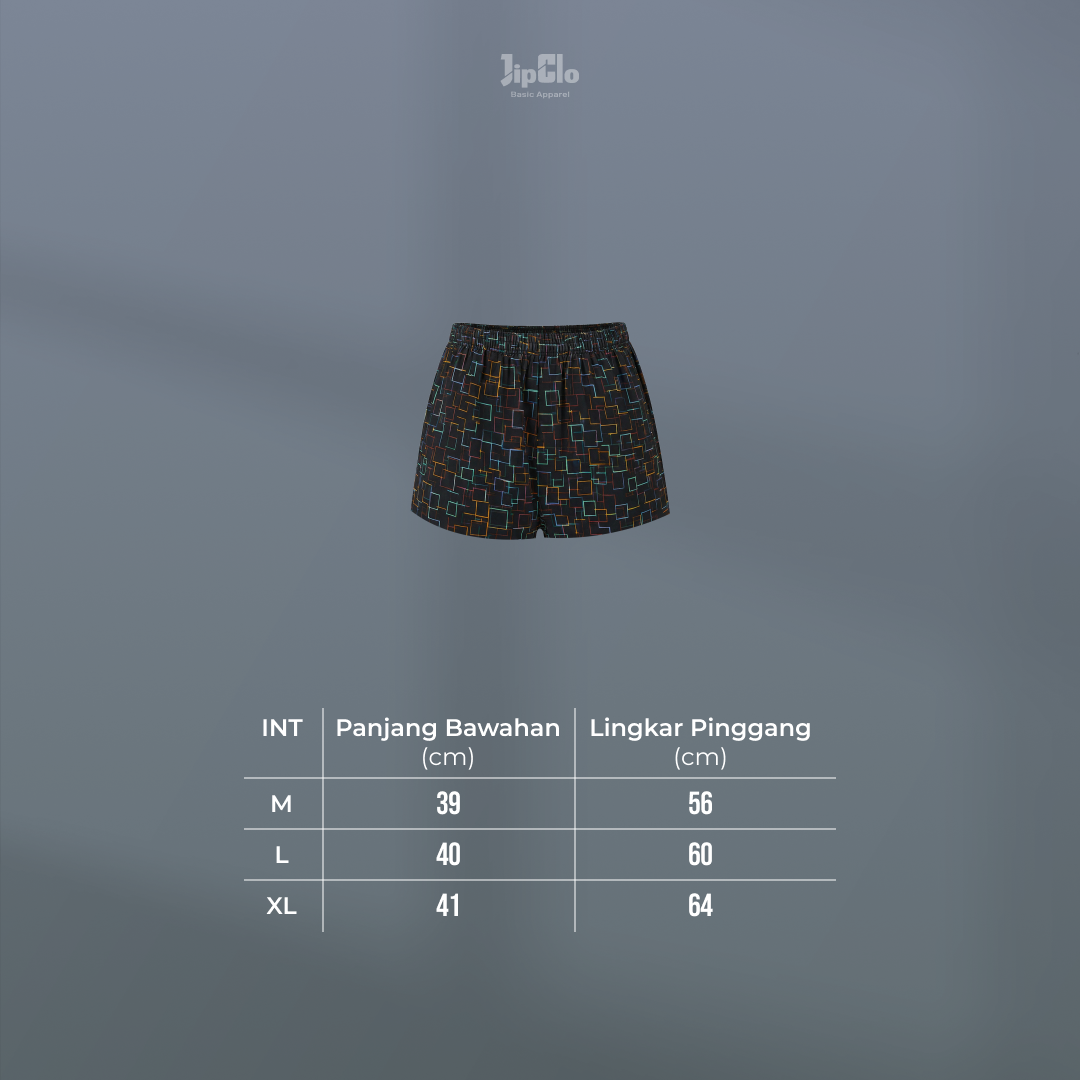 JIPCLO CELANA BOXER - CAMMO CREAM SILVER