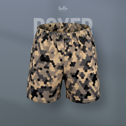 JIPCLO CELANA BOXER - CAMMO CREAM SILVER
