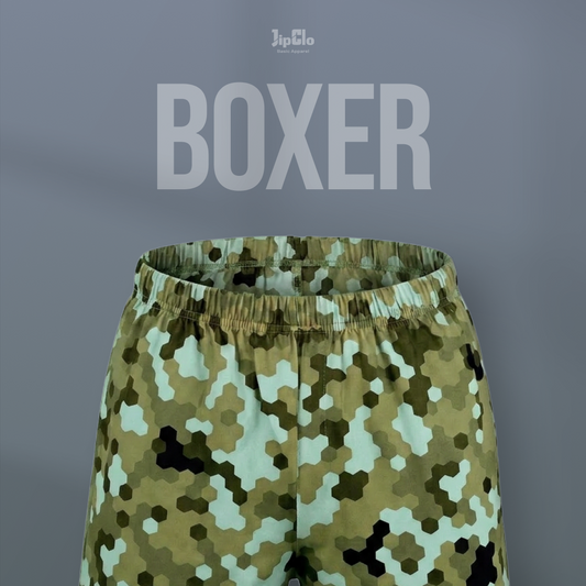 JIPCLO CELANA BOXER - CAMMO GREEN