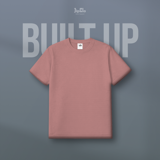 Kaos Polos Built Up Apricot - Jipclo