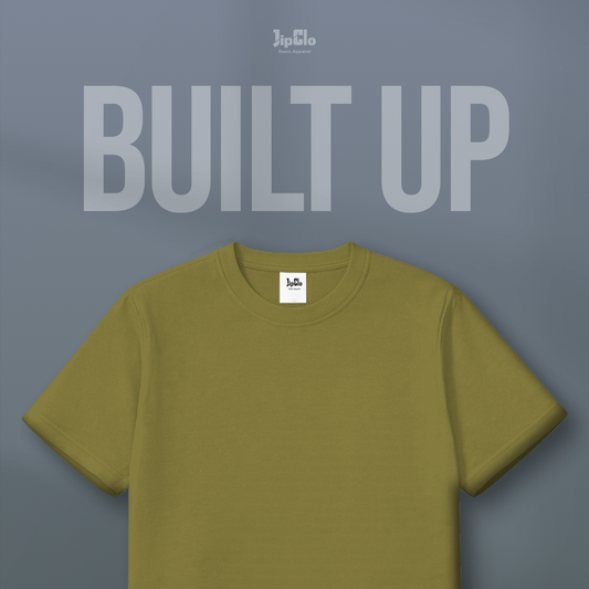 JIPCLO KAOS POLOS BUILT UP - MAPLE LEAF