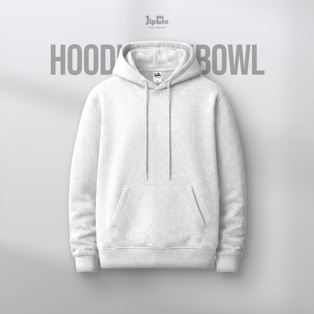 Hoodie Danbowl Putih - Jipclo