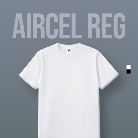Kaos Polos Reguler Aircel - Jipclo
