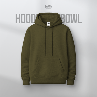 JIPCLO HOODIE DANBOWL - ERMINE