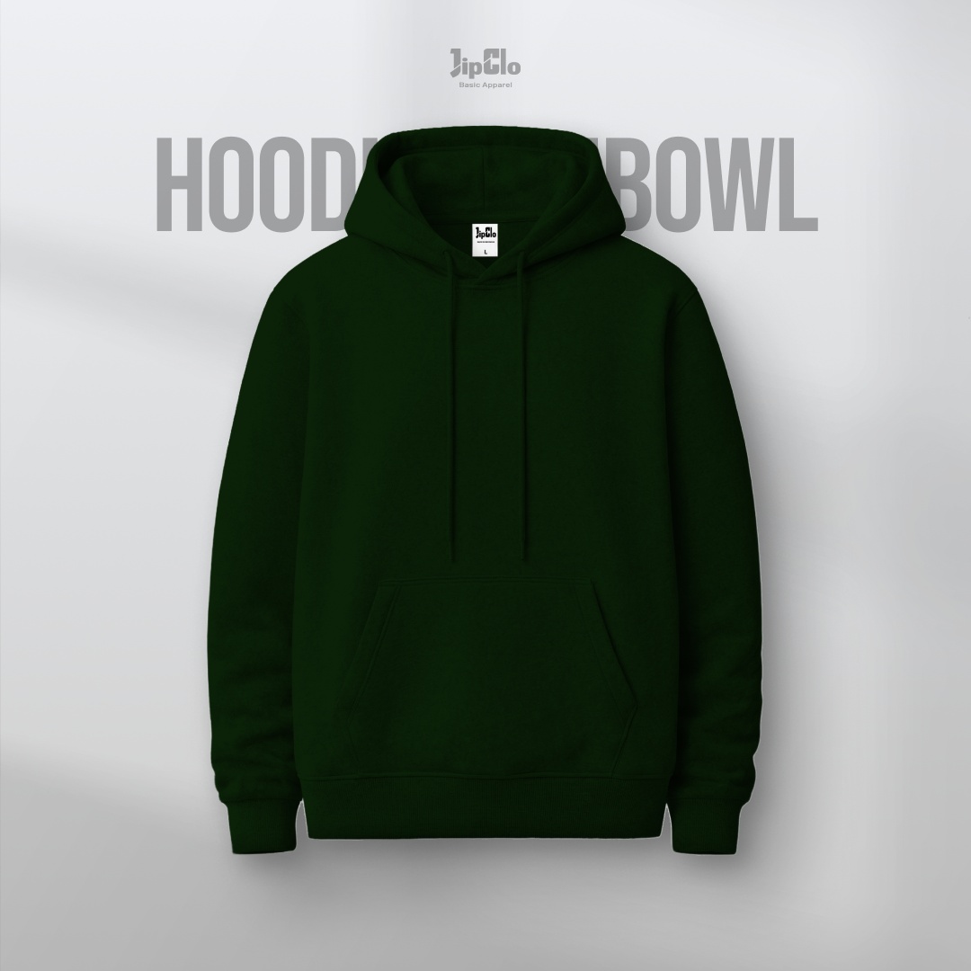 Hoodie Danbowl Hijau Botol - Jipclo