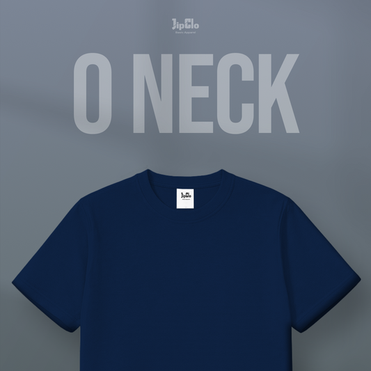 Kaos Polos O-Neck Cotton 30s Biru ITB - Jipclo