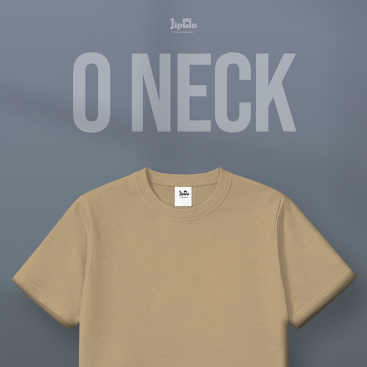 Kaos Polos O-Neck Cotton 30s Brown - Jipclo
