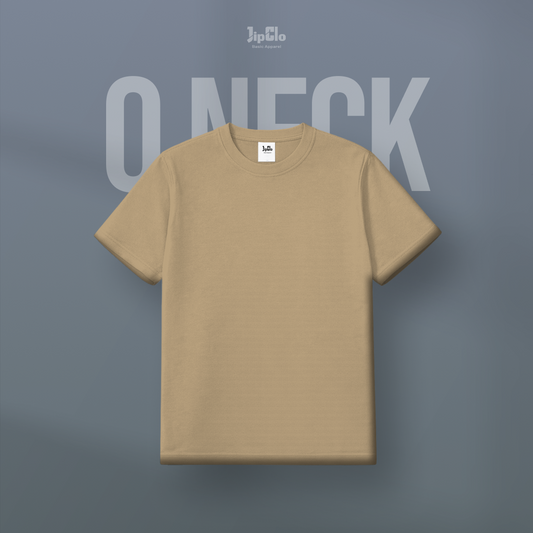 Kaos Polos O-Neck Cotton 30s Brown - Jipclo