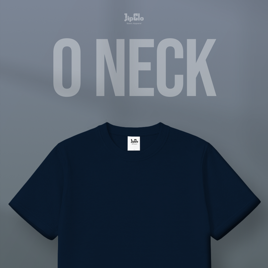 Kaos Polos O-Neck Cotton 30s Navy - Jipclo