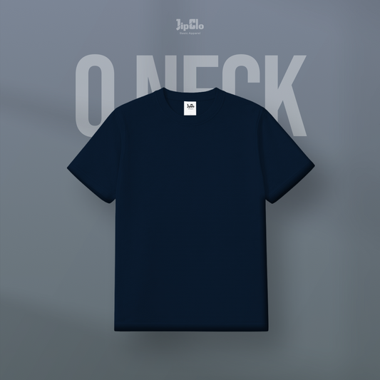 Kaos Polos O-Neck Cotton 30s Navy - Jipclo