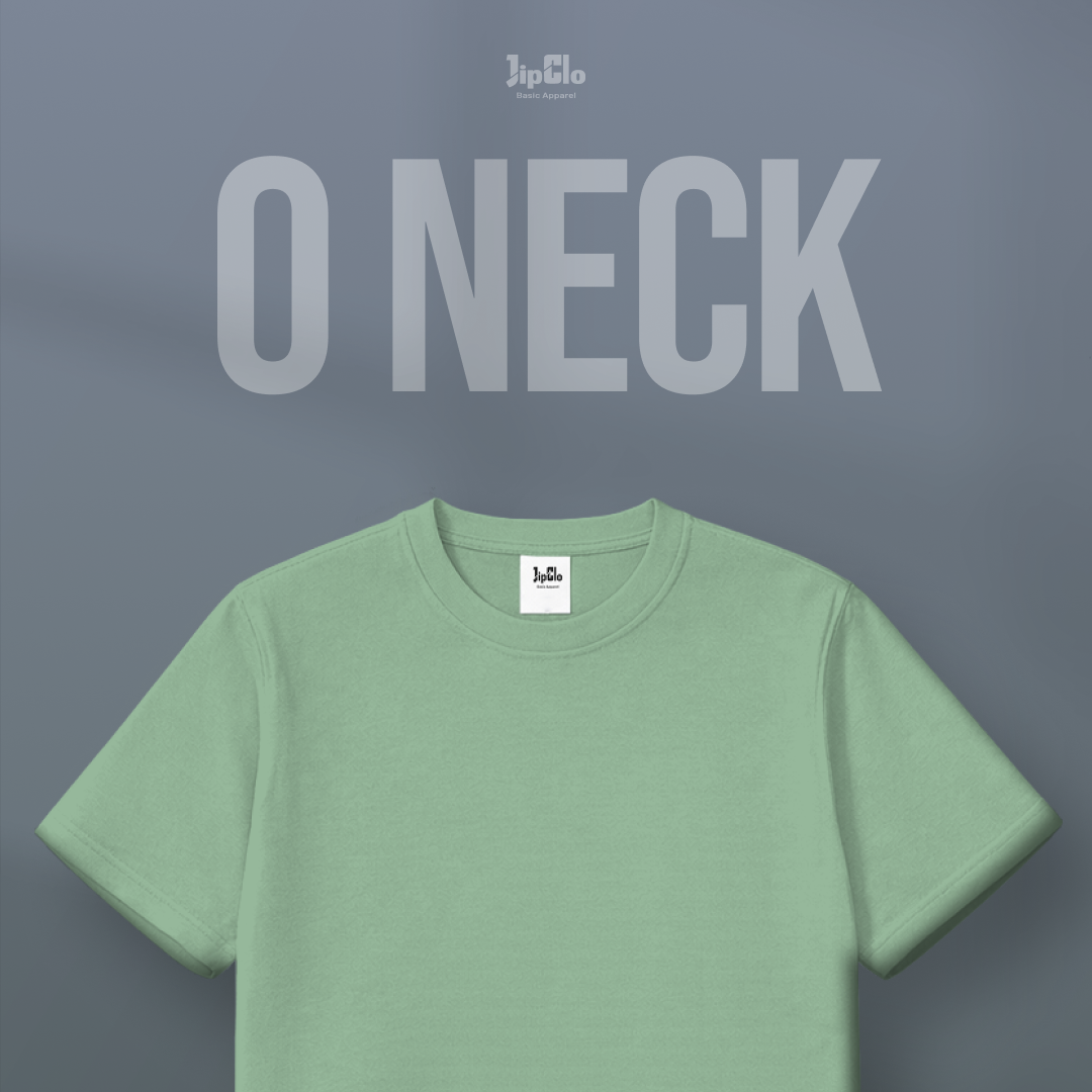 Kaos Polos O-Neck Cotton 30s Sage - Jipclo