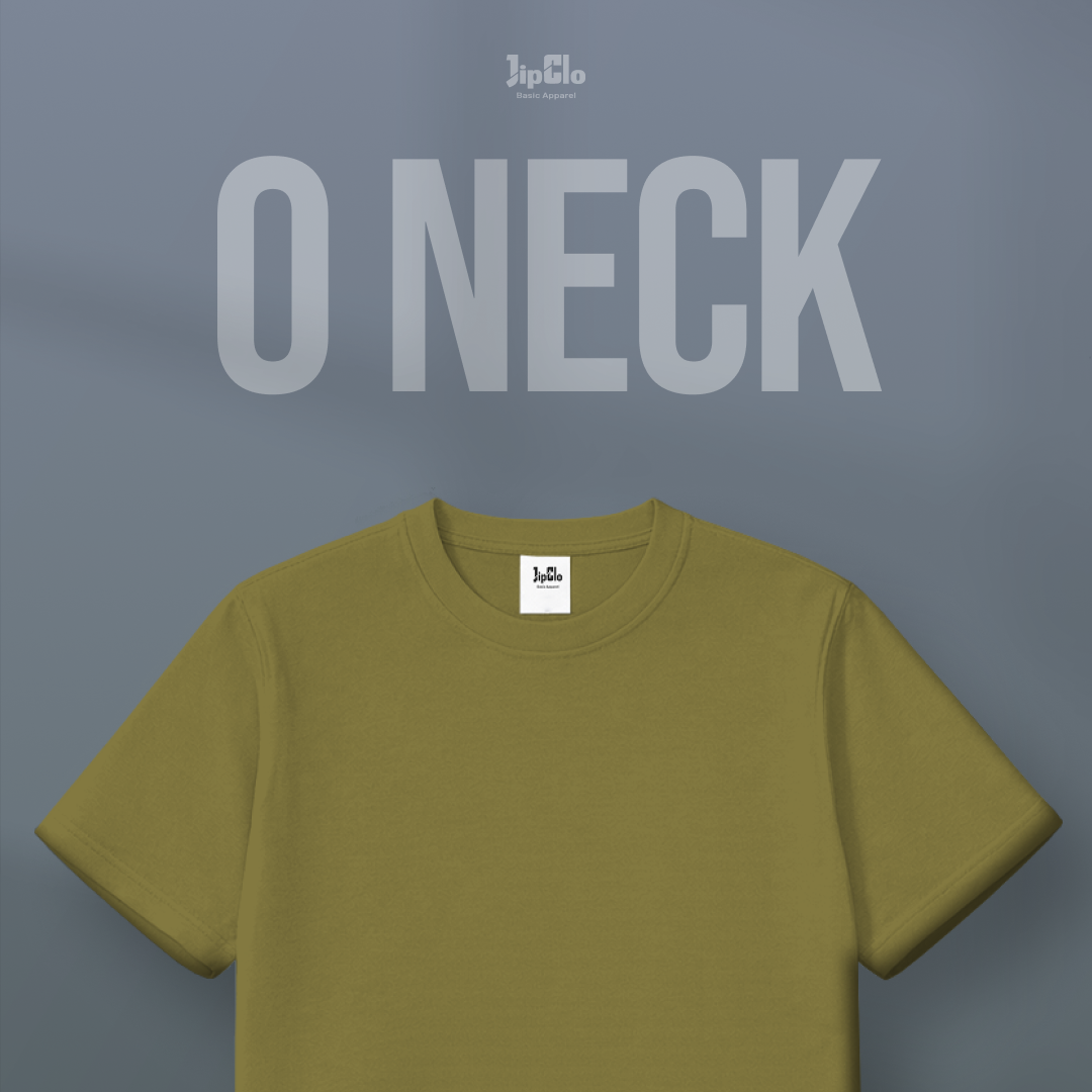 Kaos Polos O-Neck Cotton 30s Maple Leaf - Jipclo