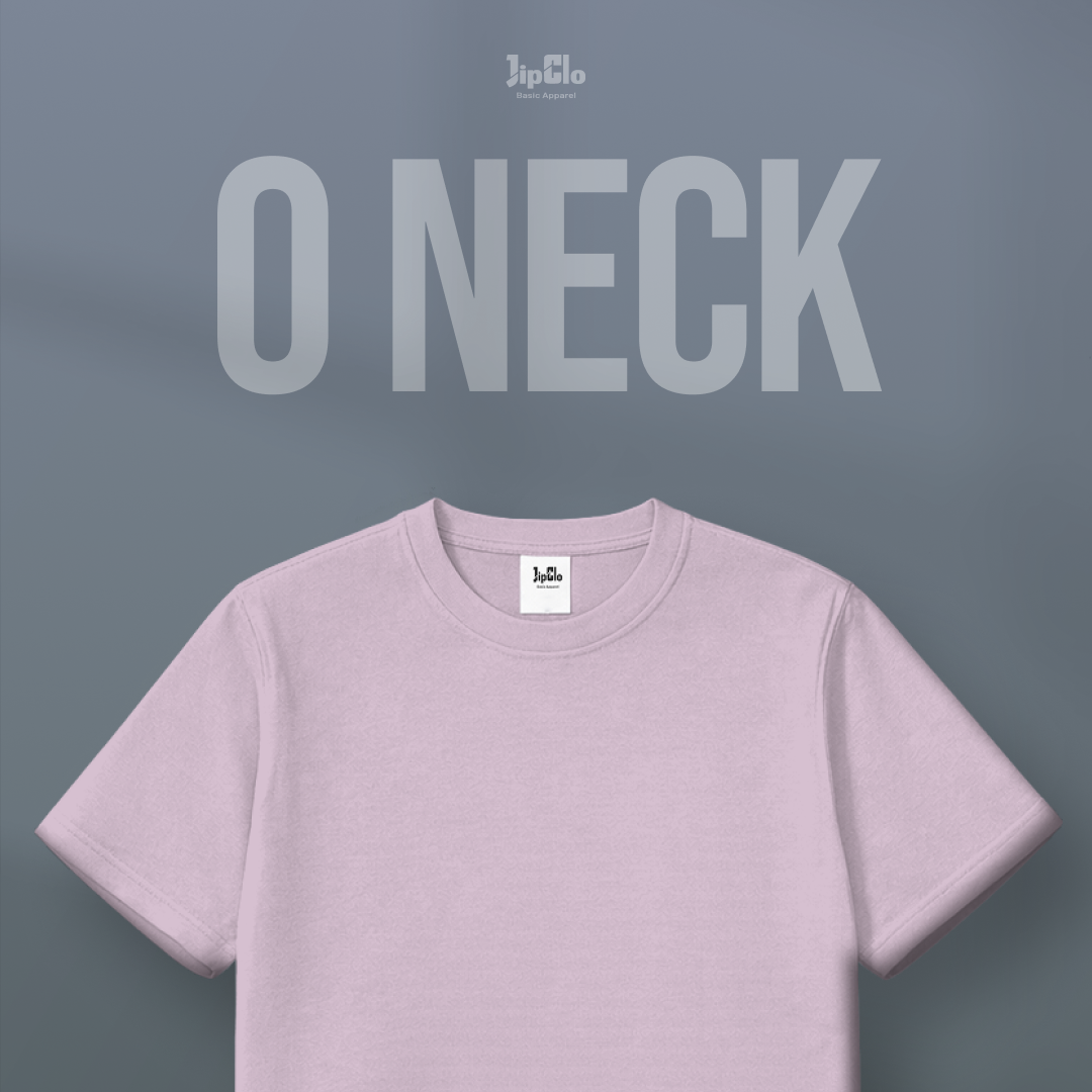 Kaos Polos O-Neck Cotton 30s Pink - Jipclo
