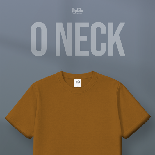 Kaos Polos O-Neck Cotton 30s Walnut - Jipclo