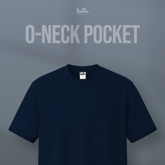 Kaos Polos O-Neck Cotton 30s Navy - Jipclo
