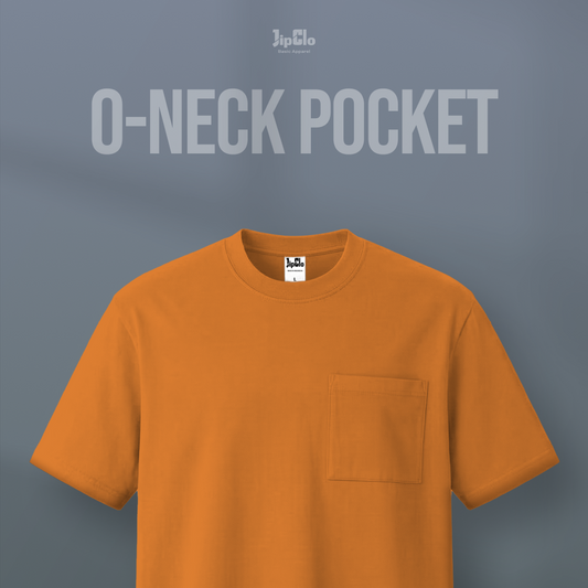 Kaos Polos O-Neck Cotton 30s Walnut - Jipclo