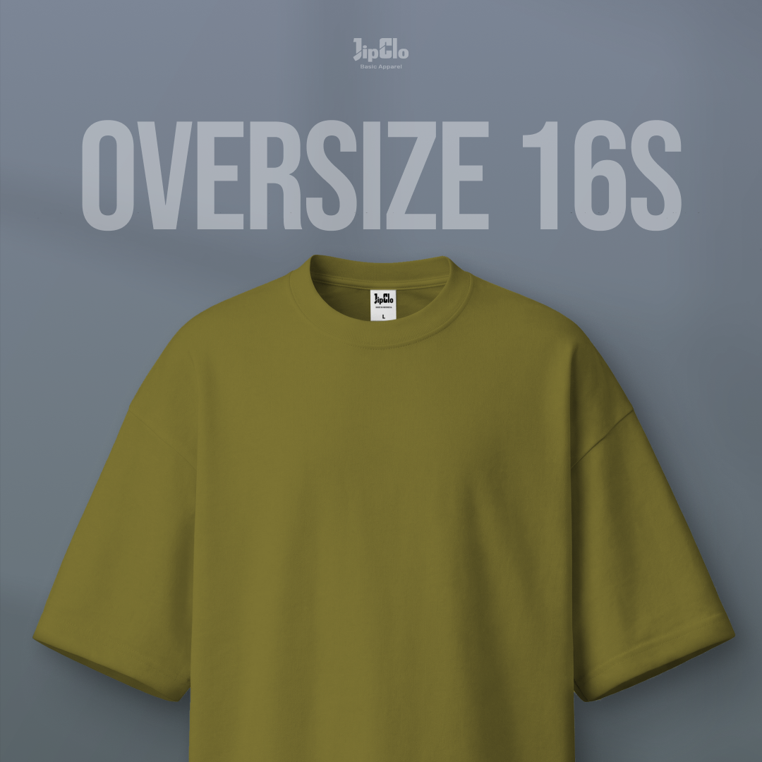 Kaos Polos Oversized Heavyweight Cotton 16s Maple Leaf - Jipclo
