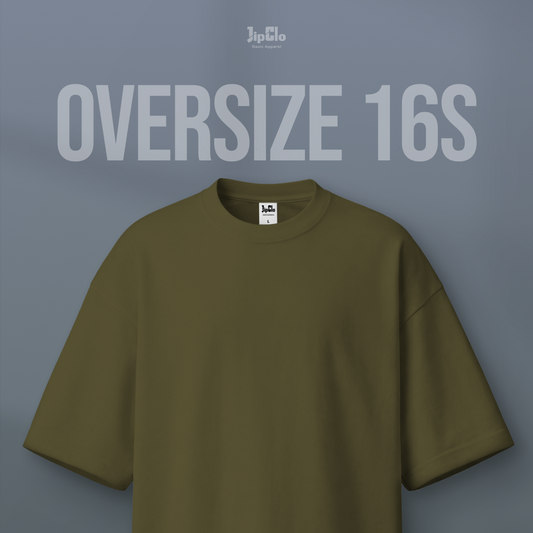 Kaos Polos Oversized Heavyweight Cotton 16s Ermine - Jipclo