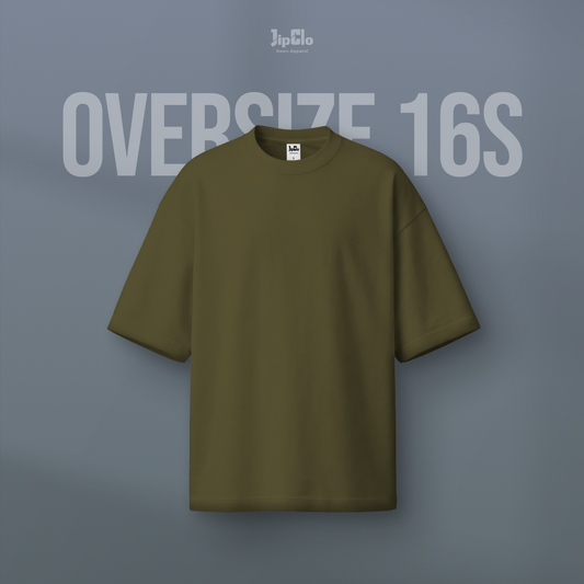 Kaos Polos Oversized Heavyweight Cotton 16s Ermine - Jipclo