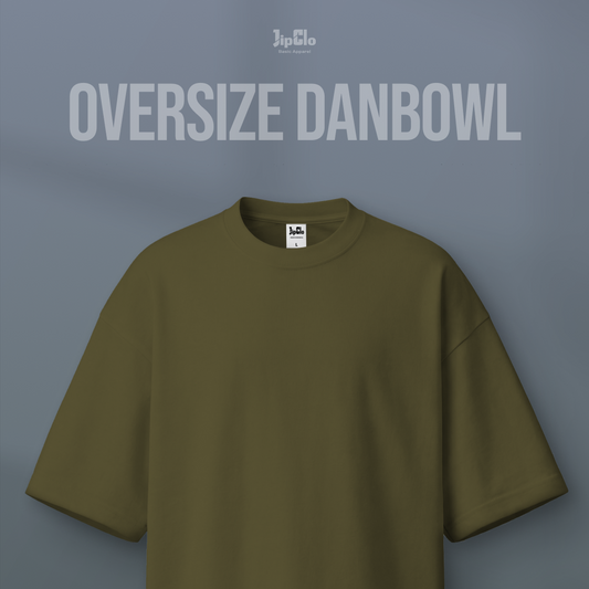 Kaos Polos Oversized Two Face Double Knit 30s Ermine - Jipclo