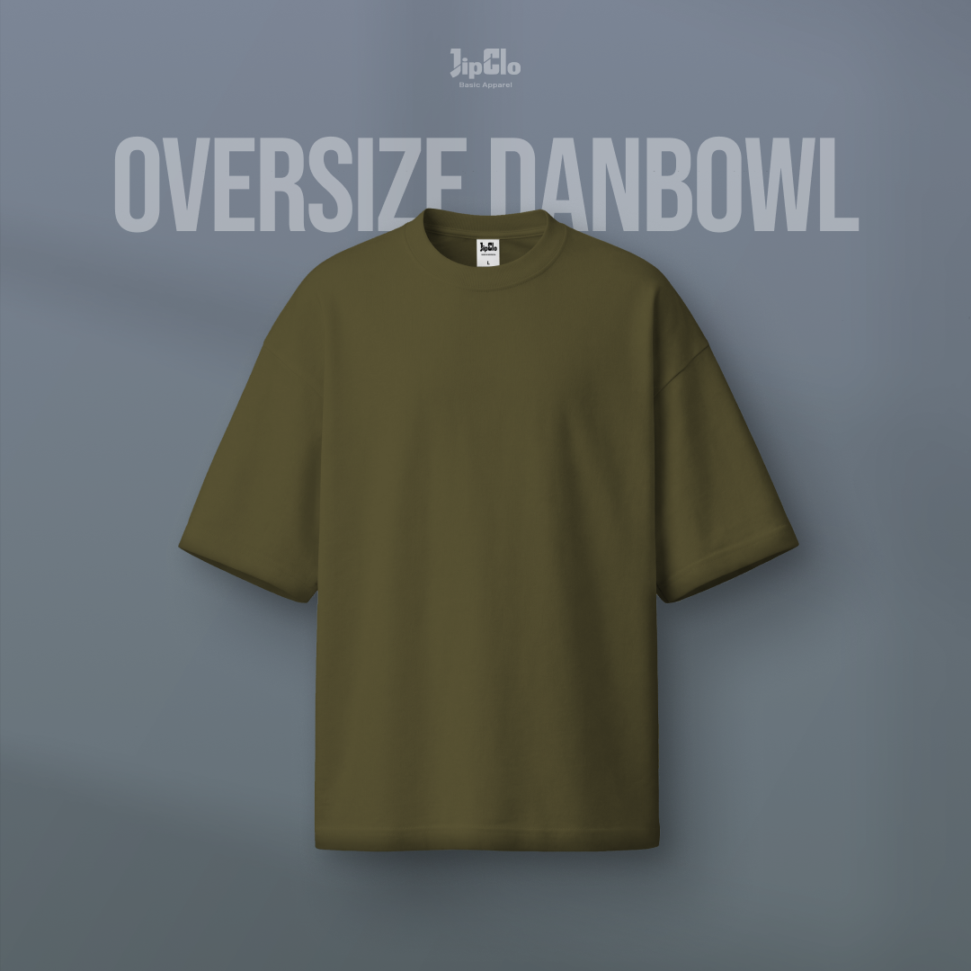 Kaos Polos Oversized Two Face Double Knit 30s Ermine - Jipclo