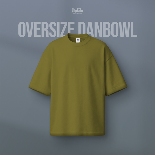 Kaos Polos Oversized Two Face Double Knit 30s Maple Leaf - Jipclo