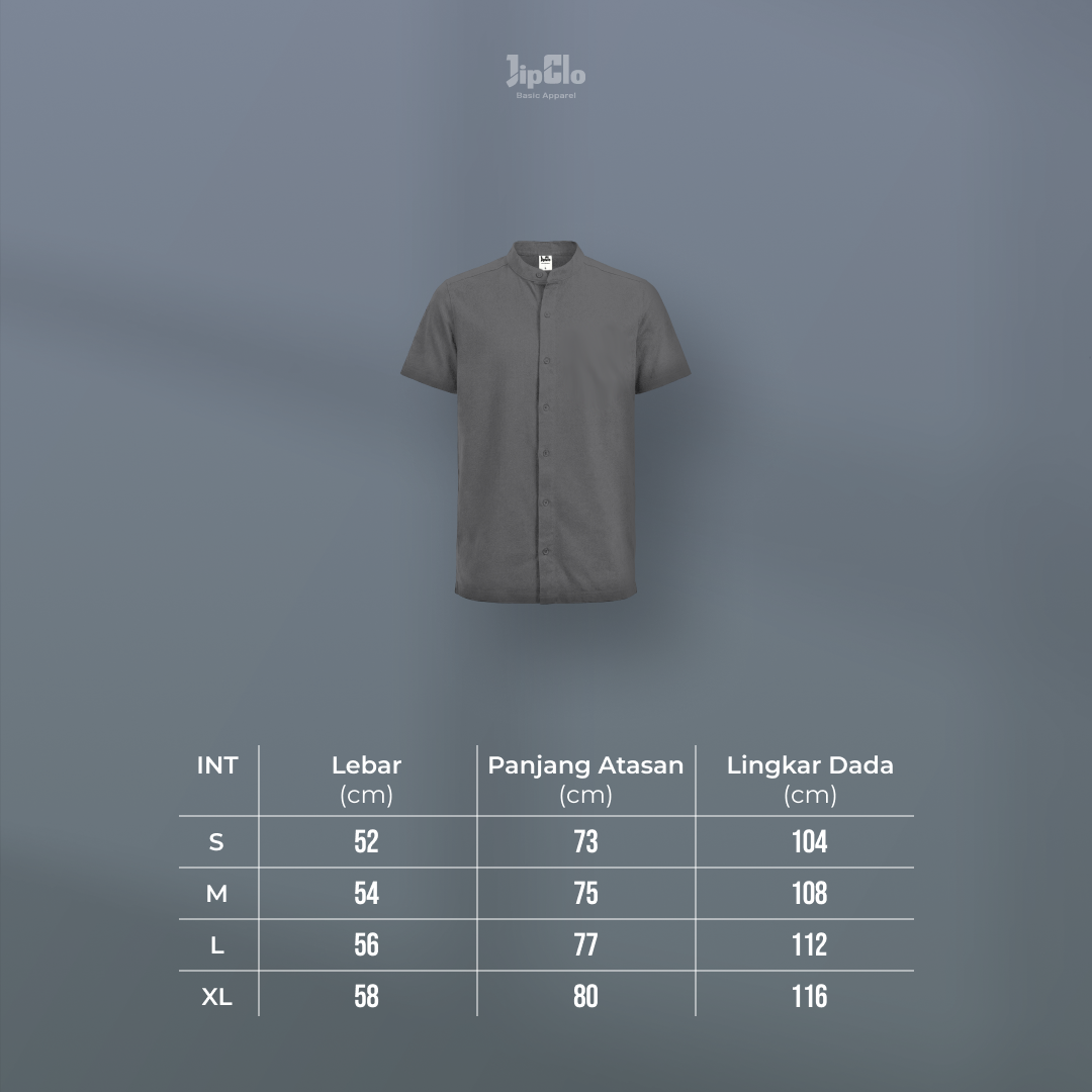 Kemeja Pique Navy - Jipclo