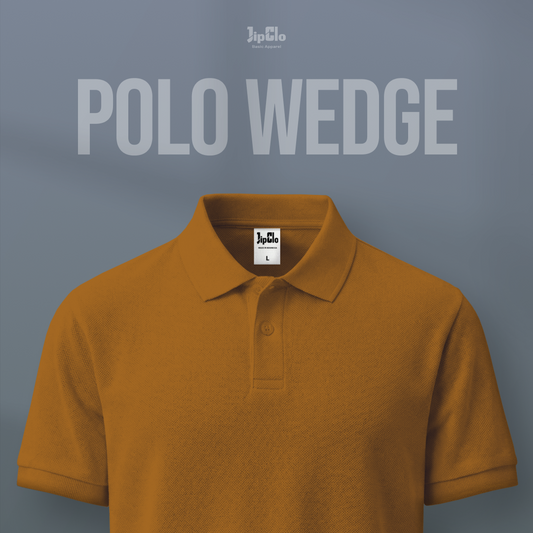 JIPCLO POLO SHIRT CASUAL - CARAMEL