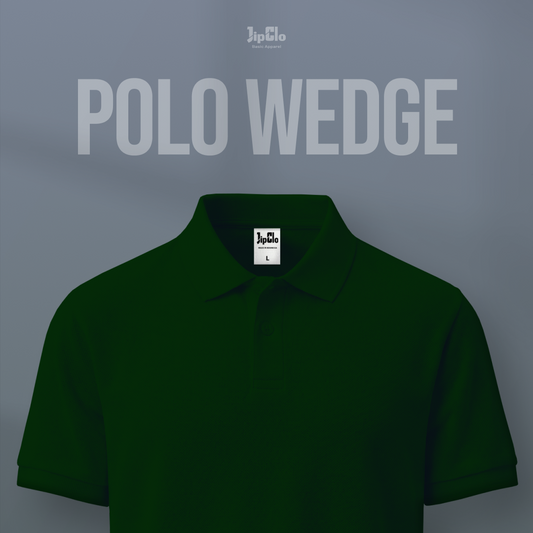 Polos Shirt Casual Hijau Botol - Jipclo