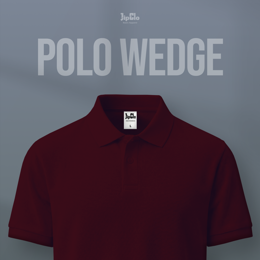 Polos Shirt Casual Maroon - Jipclo