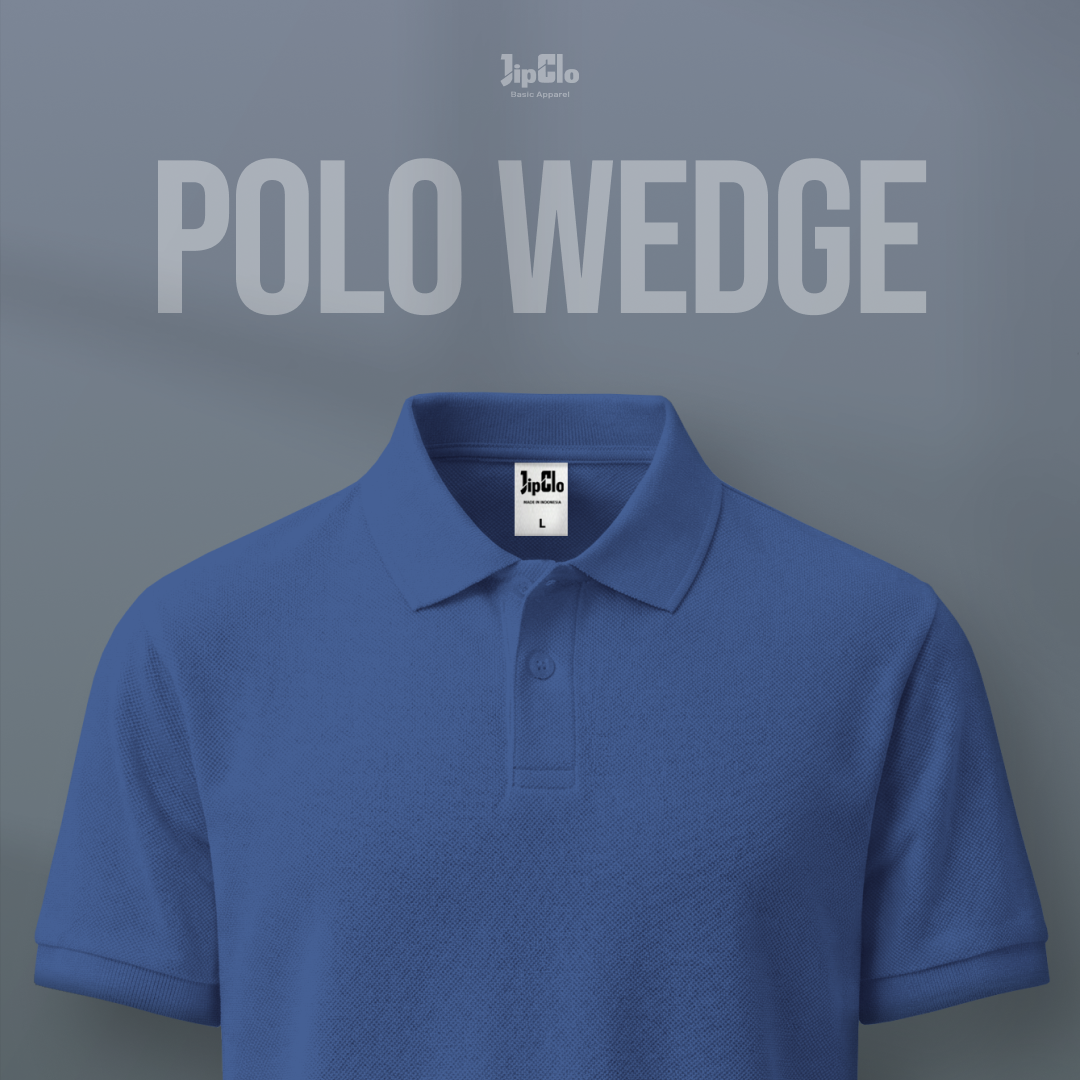Polos Shirt Casual Steel Blue - Jipclo