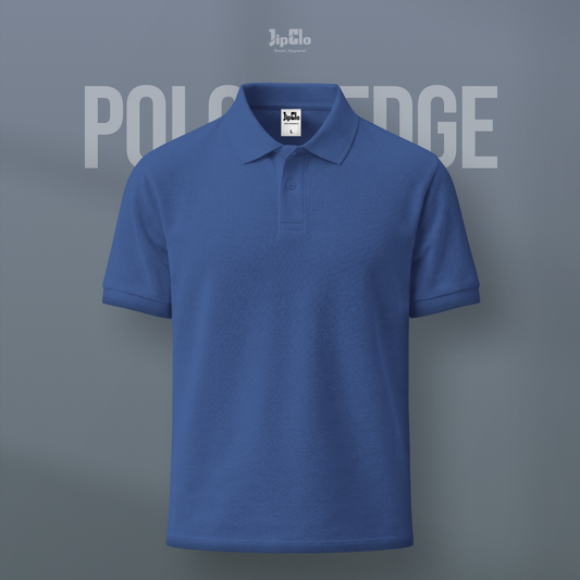 JIPCLO POLO SHIRT CASUAL - STEEL BLUE