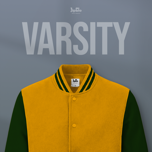 Jaket Varsity Baseball Safron - Jipclo