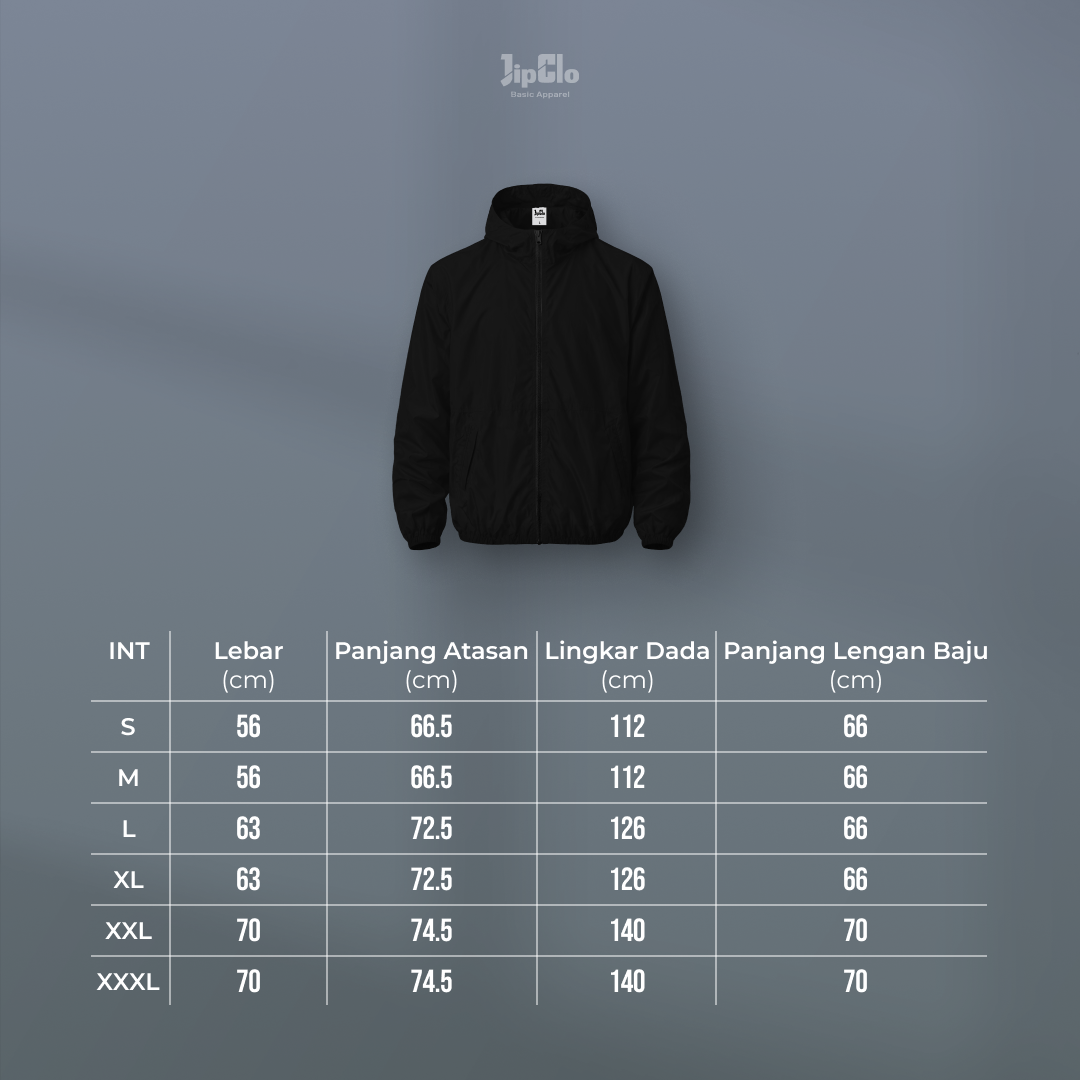Jaket Windbreaker - Jipclo
